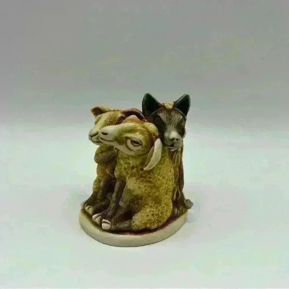 Mint Harmony Kingdom “Mutton Chops” Collectible Trinket Box Crushed Marble